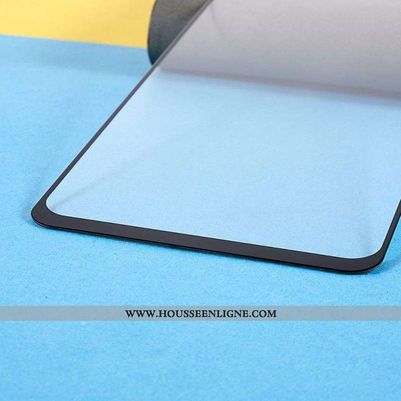 Protection en verre trempé Contour Noir pour Oppo Reno 8 Lite