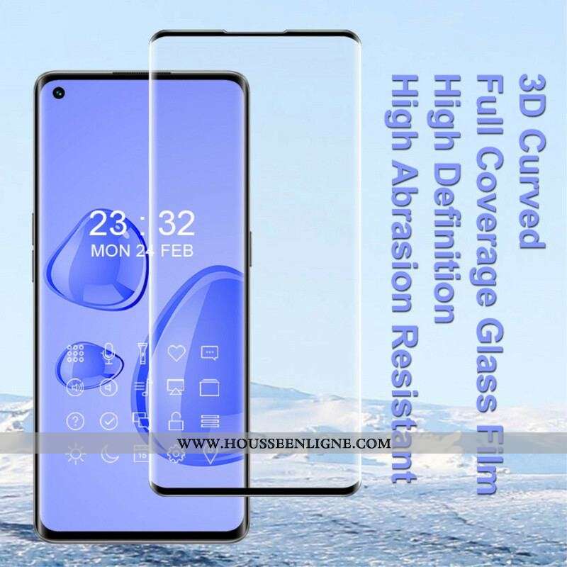 Protection en verre trempé IMAK 3D pour Oppo Find X3 Neo