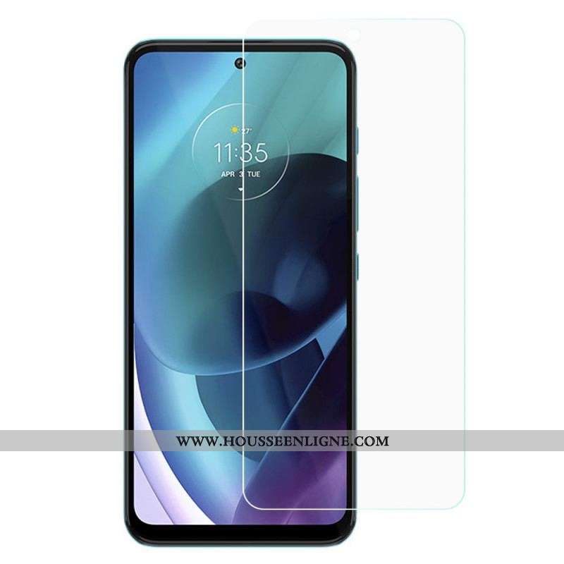 Protection verre trempé Arc Edge pour écran du Moto G71 5G