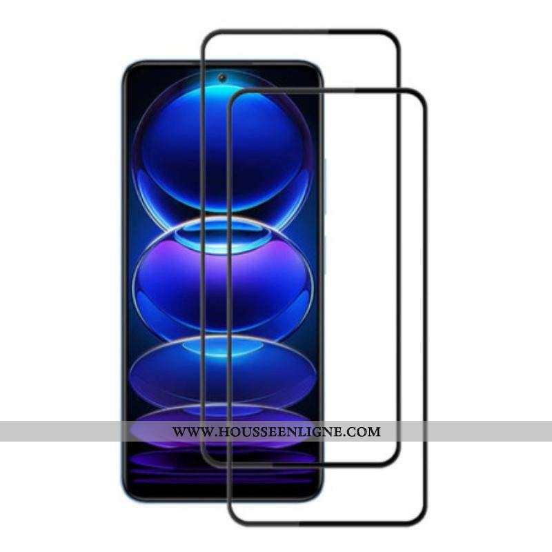 Protection Écran Verre Trempé (2 exemplaires) Xiaomi Redmi Note 12 Pro Plus