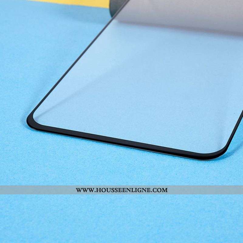 Protection Écran Verre Trempé Contours Noirs Oppo Reno 7