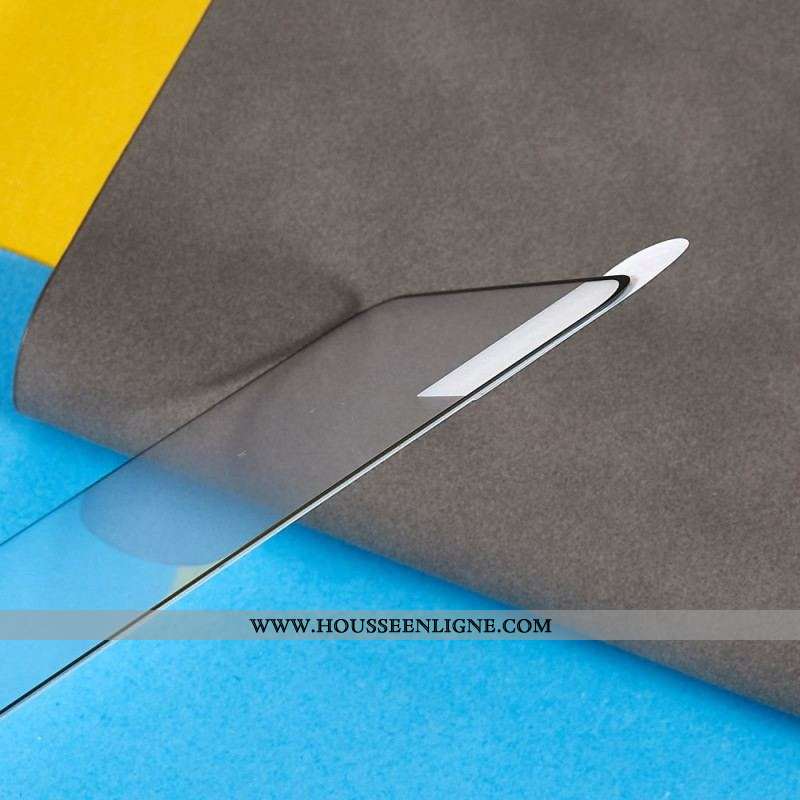 Protection Écran Verre Trempé Contours Noirs Oppo Reno 7