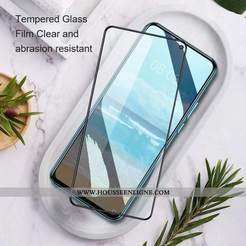Protection Écran Verre Trempé Contours Noirs Oppo Reno 8 Pro
