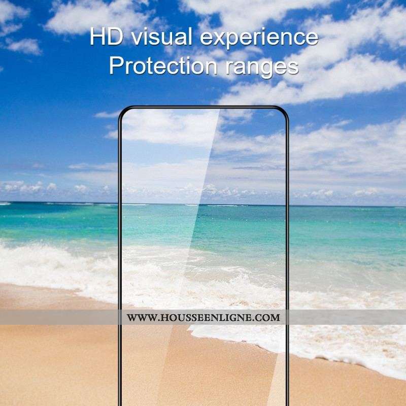 Protection Écran Verre Trempé Contours Noirs Oppo Reno 8 Pro