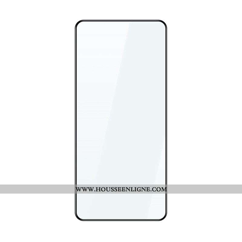 Protection Écran Verre Trempé Contours Noirs Oppo Reno 8 Pro