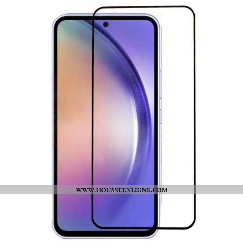 Protection Écran Verre Trempé Contours Noirs Samsung Galaxy A54 5G