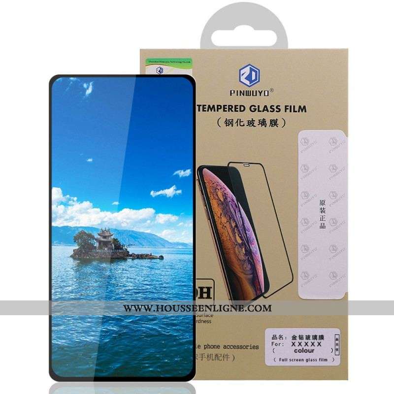 Protection Écran Verre Trempé Contours Noirs Samsung Galaxy M53 5G