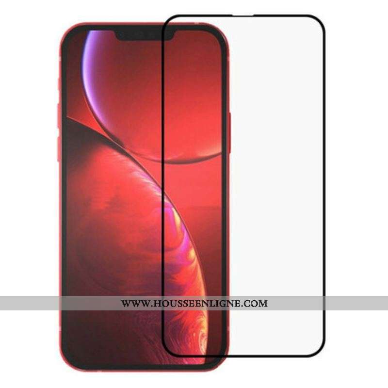 Protection Écran Verre Trempé Contours Noirs iPhone 13 Mini