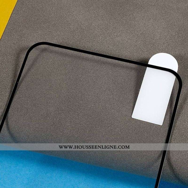 Protection Écran Verre Trempé Oppo Reno 8 Contours Noirs