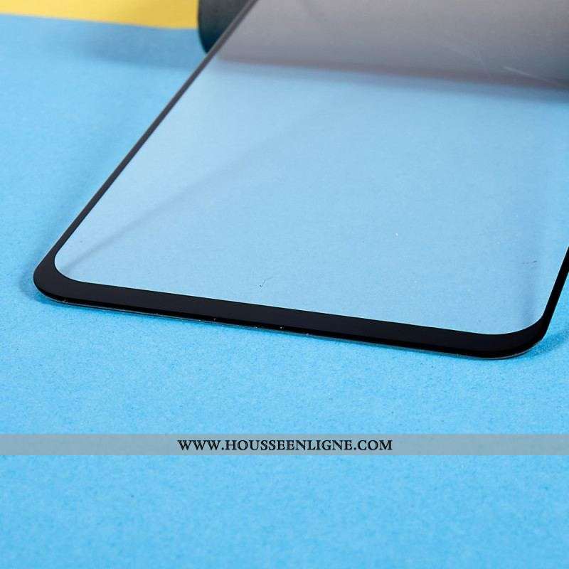 Protection Écran Verre Trempé Oppo Reno 8 Contours Noirs