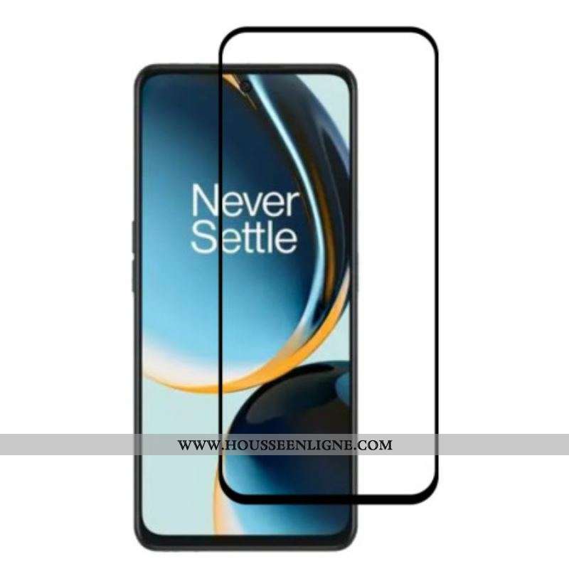 Protection écran verre trempé OnePlus Nord CE 3 Lite 5G Contours Noirs