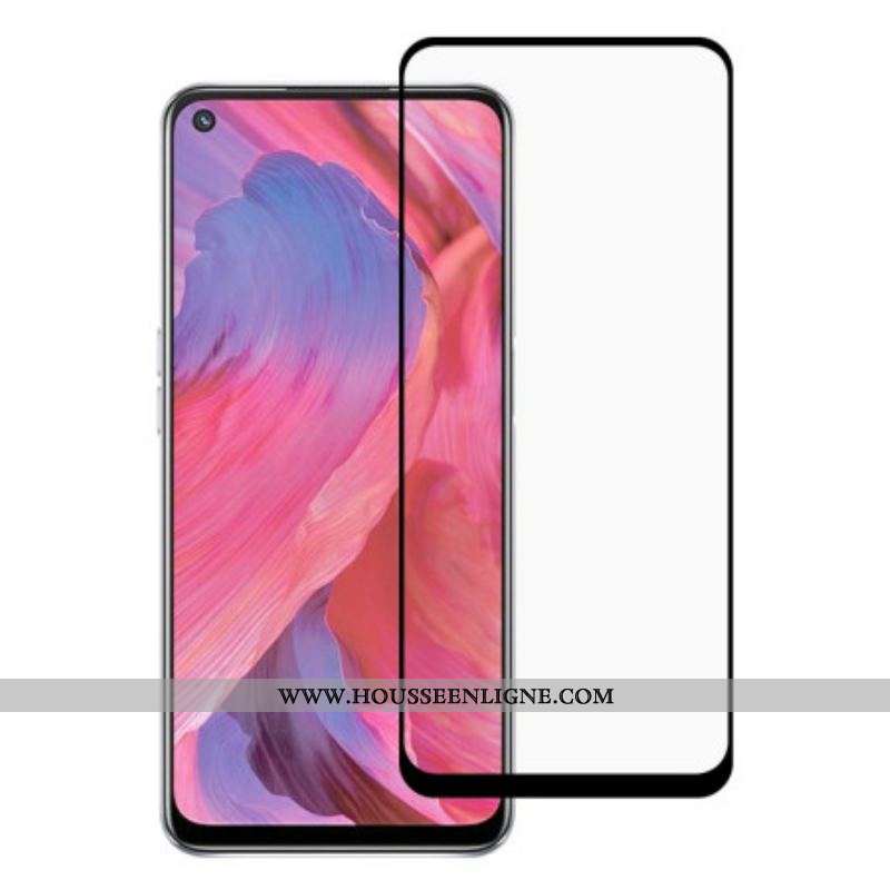 Protection écran verre trempé Oppo A54 5G / A74 5G Contours Noirs