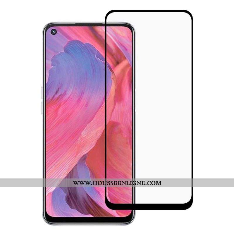 Protection écran verre trempé Oppo A54 5G / A74 5G Contours Noirs