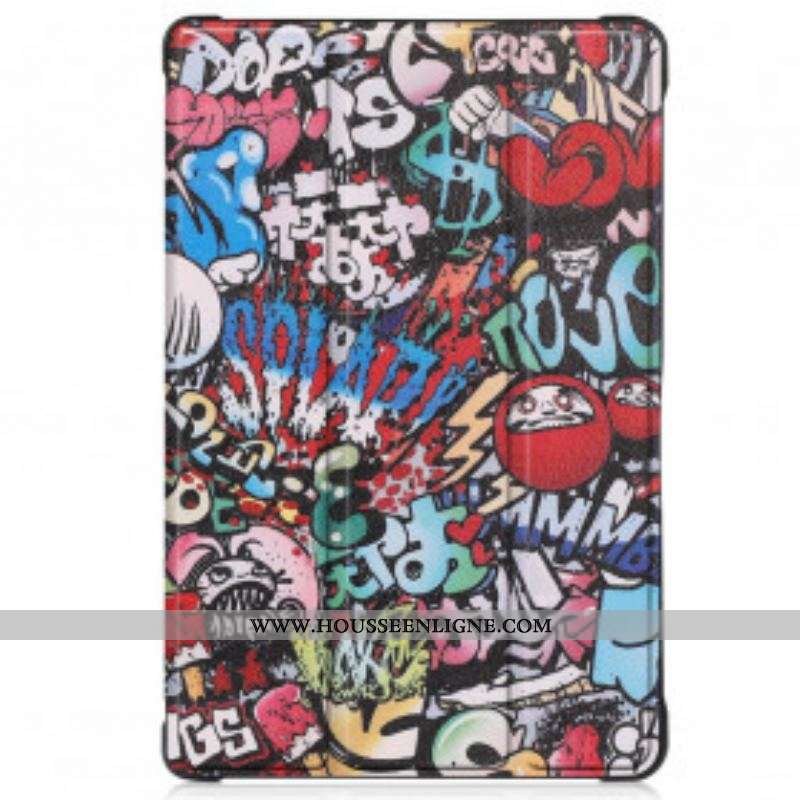 Smart Case Samsung Galaxy Tab A7 (2020) Renforcée graffitis
