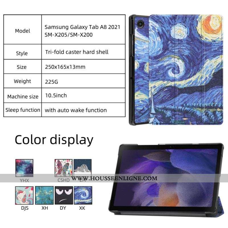 Smart Case Samsung Galaxy Tab A8 (2021) Renforcée Espace