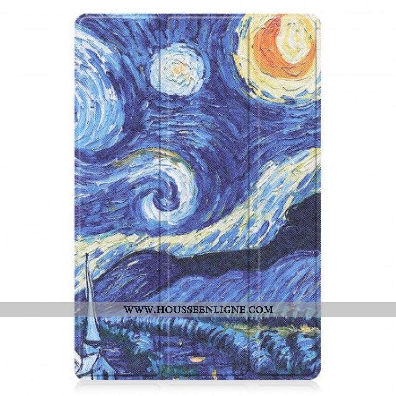 Smart Case Samsung Galaxy Tab A8 (2021) Renforcée Van Gogh