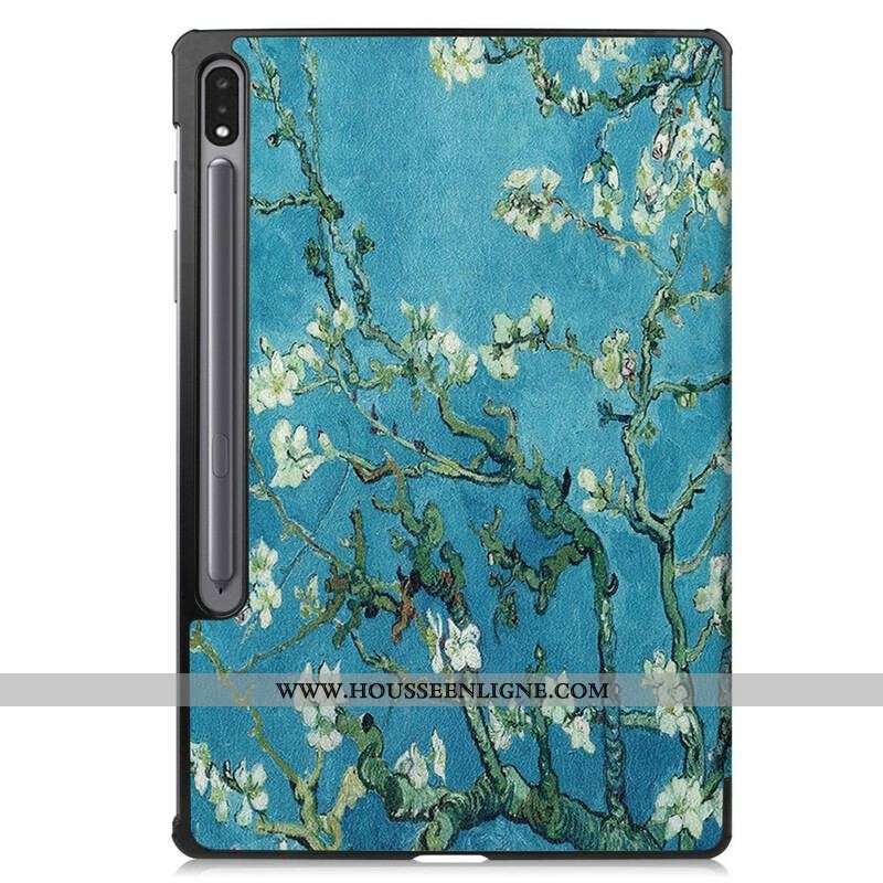 Smart Case Samsung Galaxy Tab S7 FE Porte-Stylet Branches