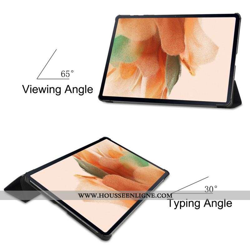 Smart Case Samsung Galaxy Tab S7 FE Porte-Stylet Don't Touch Me