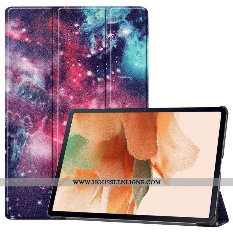 Smart Case Samsung Galaxy Tab S7 FE Porte-Stylet Espace