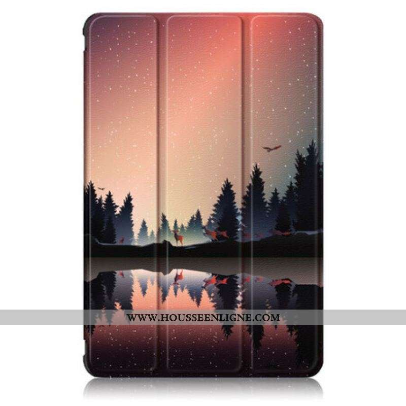 Smart Case Samsung Galaxy Tab S7 FE Renforcée Forêt