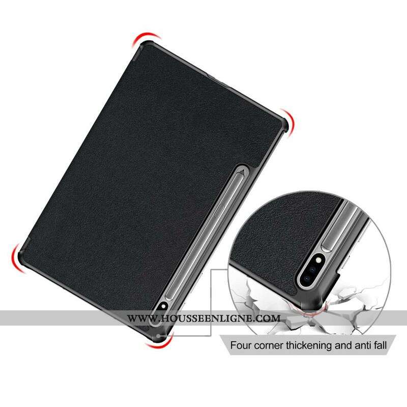 Smart Case Samsung Galaxy Tab S7 FE Tri Fold Renforcée