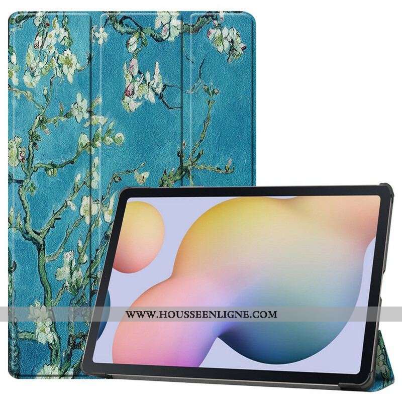 Smart Case Samsung Galaxy Tab S8 Plus / S7 Plus Renforcée Branches