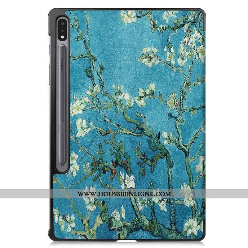 Smart Case Samsung Galaxy Tab S8 Plus / S7 Plus Renforcée Branches