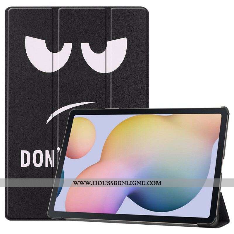 Smart Case Samsung Galaxy Tab S8 Plus / S7 Plus Renforcée Don't Touch Me
