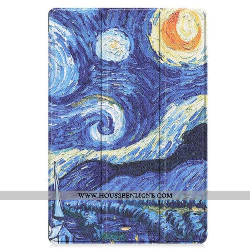 Smart Case Samsung Galaxy Tab S8 Plus / S7 Plus Renforcée Van Gogh
