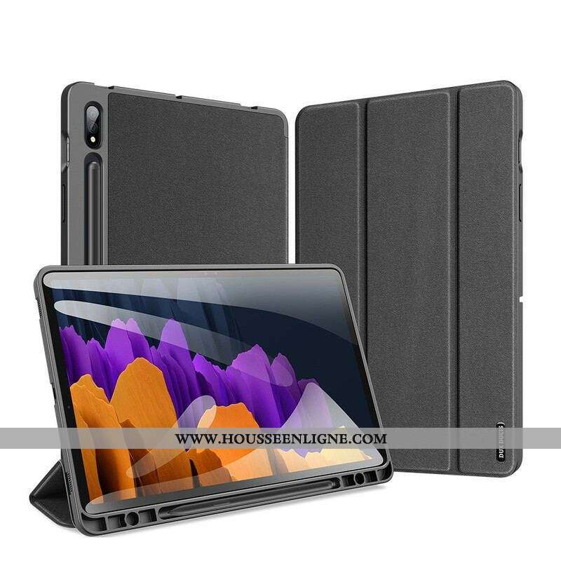 Smart Case Samsung Galaxy Tab S8 Plus / S7 Plus  / S7 FE Domo Series DUX-DUCIS