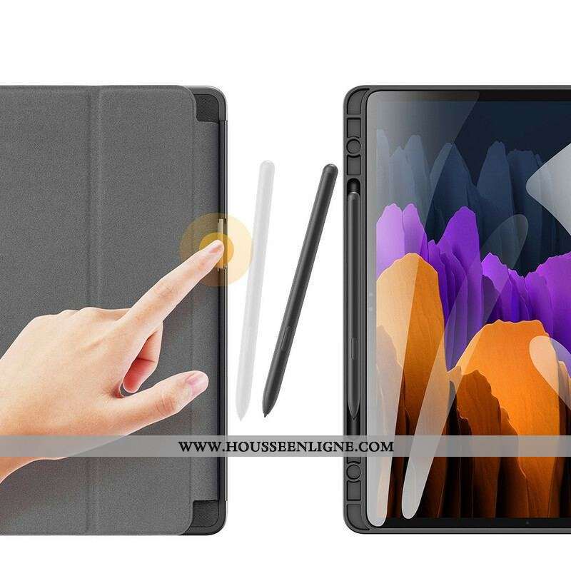 Smart Case Samsung Galaxy Tab S8 Plus / S7 Plus  / S7 FE Domo Series DUX-DUCIS
