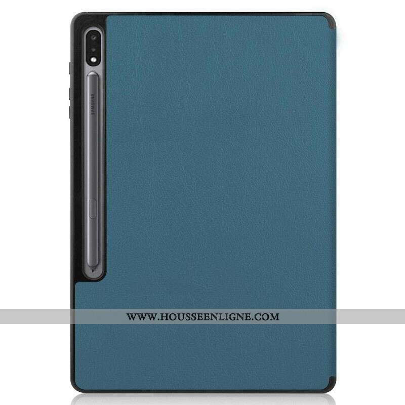 Smart Case Samsung Galaxy Tab S8 Plus / S7 Plus Trois Volets Porte-Stylet