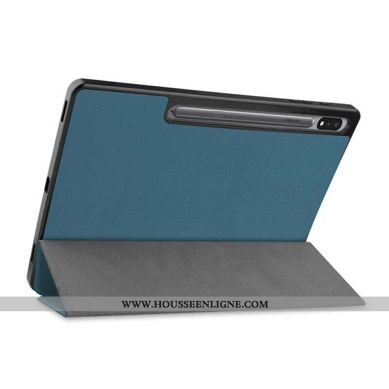 Smart Case Samsung Galaxy Tab S8 Plus / S7 Plus Trois Volets Porte-Stylet