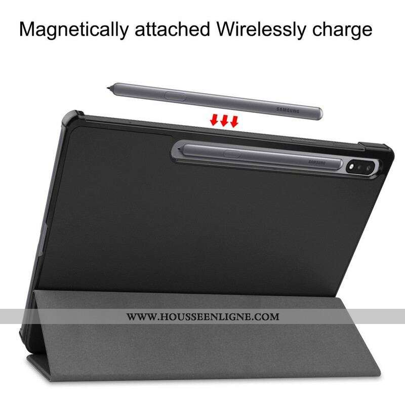 Smart Case Samsung Galaxy Tab S8 Plus / S8 Plus Tri Fold Porte-Stylet