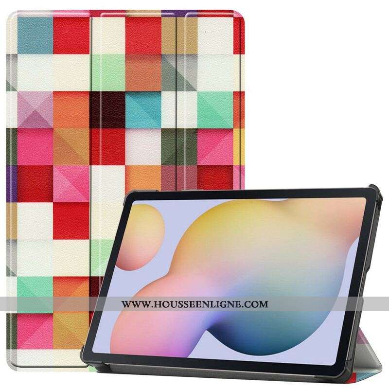 Smart Case Samsung Galaxy Tab S8 / Tab S7 Mosaïque Porte-Stylet