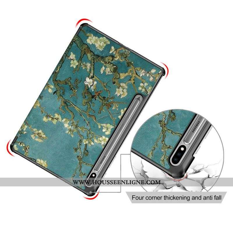Smart Case Samsung Galaxy Tab S8 / Tab S7 Renforcée Branches