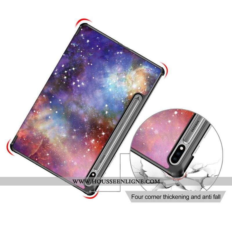 Smart Case Samsung Galaxy Tab S8 / Tab S7 Renforcée Espace