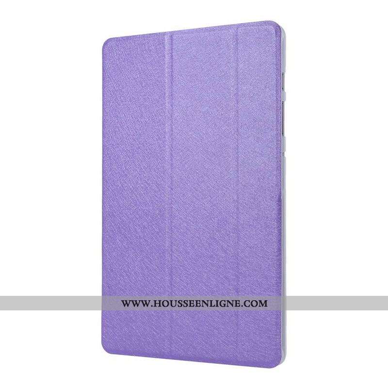 Smart Case Samsung Galaxy Tab S8 / Tab S7 Simili Cuir Texture Soie
