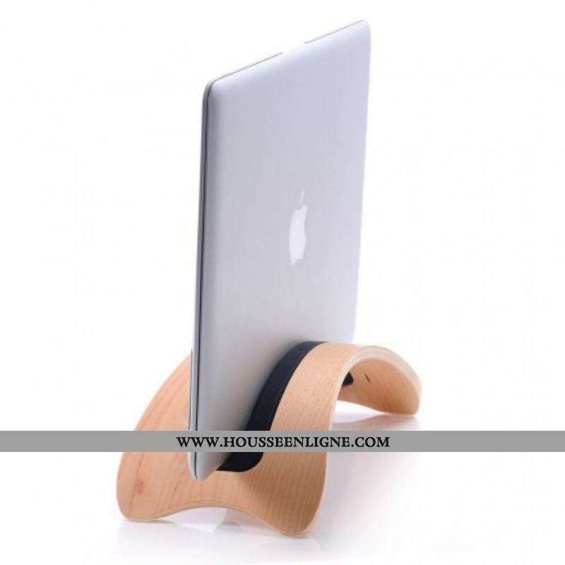 Support BookArc en Bois Naturel pour MacBook