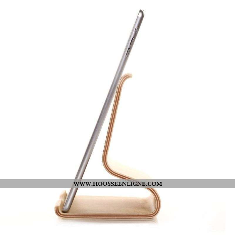 Support de Bureau en Bois Naturel Style 70 pour Tablette