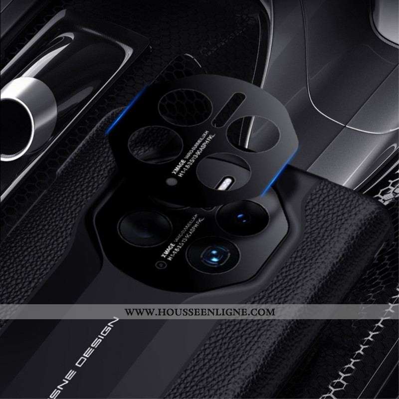 View Cover Huawei Mate 50 Pro Simili Cuir Litchi