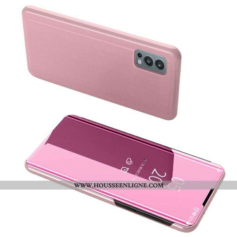 View Cover OnePlus Nord 2 5G Miroir et Simili Cuir