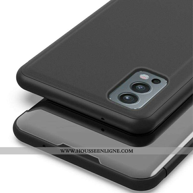 View Cover OnePlus Nord 2 5G Miroir et Simili Cuir