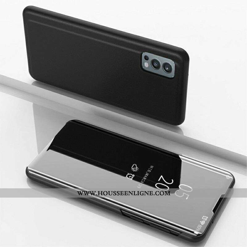 View Cover OnePlus Nord 2 5G Miroir et Simili Cuir