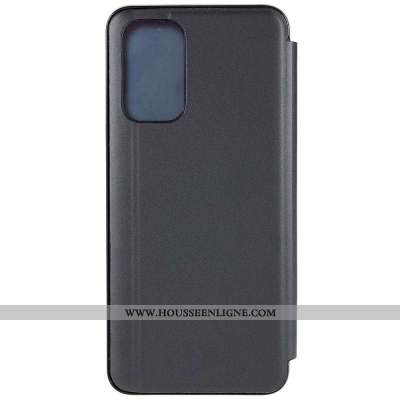 View Cover Oppo A54 5G / A74 5G Miroir et Effet Cuir