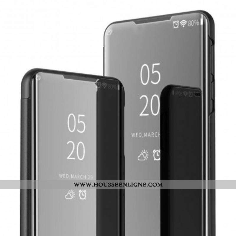 View Cover Oppo Find X3 / X3 Pro Miroir et Simili Cuir
