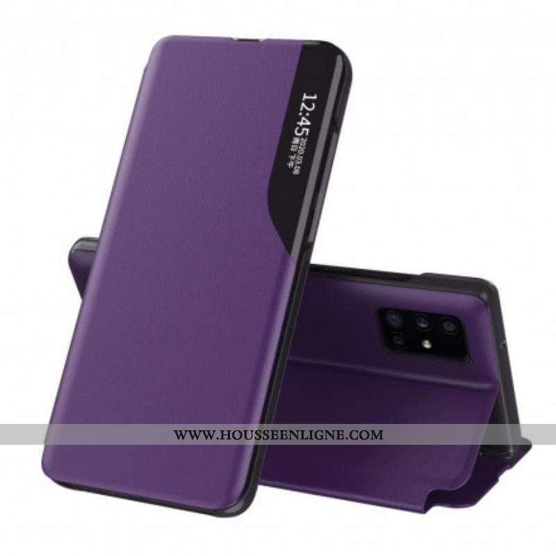 View Cover Samsung Galaxy A51 5G Simili Cuir Colors
