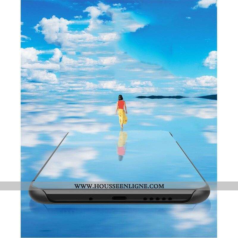 View Cover Samsung Galaxy M51 Miroir et Simili Cuir