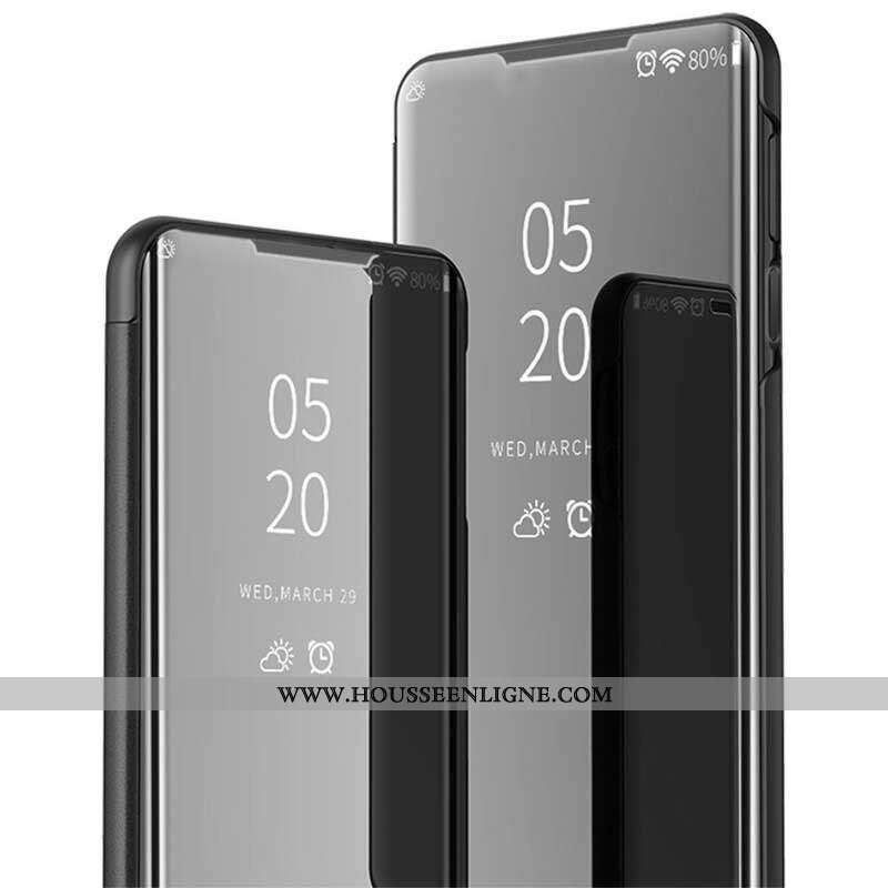 View Cover Samsung Galaxy M51 Miroir et Simili Cuir