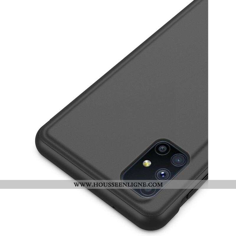 View Cover Samsung Galaxy M51 Miroir et Simili Cuir